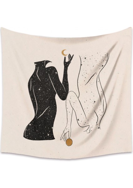 Goblen Estetik Sanat Ev Arka Plan Kumaş Dekor Hediye Mandala Bohemya Goblen Oturma Odası Yatak Odası Dekor Için Uygun (17 ，39 x 59 Inçh） (Yurt Dışından)