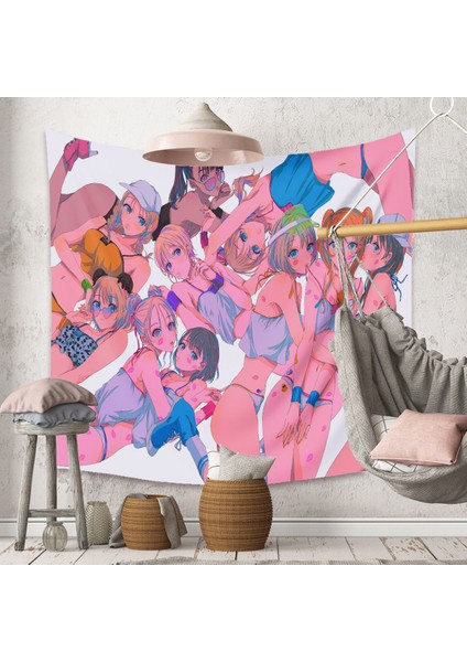 Anime Goblen Estetik Sanat Ev Arka Plan Kumaş Dekor Hediye Boho Goblen Oturma Odası Yatak Odası Dekoru Için (614-8, 51X59 Inç) (Yurt Dışından) fırsatları