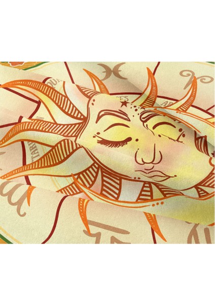 Sanat Ev Dekor Hediyeler Mandala Bohem Goblen Yatak Odası Dekorasyonu Için UYGUN（1019-10，71 x 91 Inç） (Yurt Dışından)