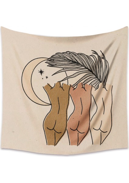 Sanat Ev Arka Plan Bez Dekor Hediye Mandala Boho Goblen Yatak Odası Dekoru Için Uygun (44,59 x 79 Inç) (Yurt Dışından)