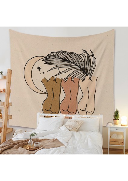 Sanat Ev Arka Plan Bez Dekor Hediye Mandala Boho Goblen Yatak Odası Dekoru Için Uygun (44,59 x 79 Inç) (Yurt Dışından) fiyatları