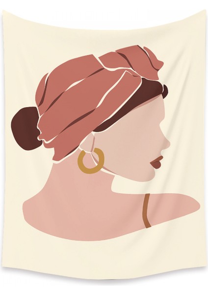 Bohem Goblen Estetik Sanat Ev Arka Plan Kumaş Süsleme Hediye Mandala Goblen Oturma Odası Yatak Odası Süsleme (Zjlc-12, 51 x 59 Inç) (Yurt Dışından)