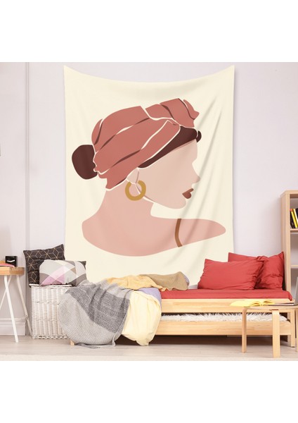 Bohem Goblen Estetik Sanat Ev Arka Plan Kumaş Süsleme Hediye Mandala Goblen Oturma Odası Yatak Odası Süsleme (Zjlc-12, 51 x 59 Inç) (Yurt Dışından) modelleri