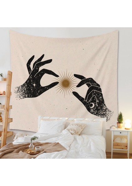 Sanat Ev Arka Plan Bez Dekor Hediye Mandala Boho Goblen Yatak Odası Dekoru Için Uygun (34 ,59 x 79 Inç) (Yurt Dışından) fiyatları