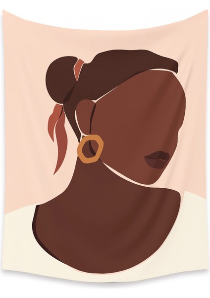 Bohem Goblen Estetik Sanat Ev Arka Plan Kumaş Süsleme Hediye Mandala Goblen Oturma Odası Yatak Odası Süsleme (Zjlc-06, 29 x 38 Inç) (Yurt Dışından)