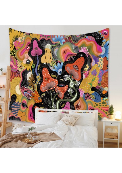 Sanat Ev Dekor Hediyeler Mandala Bohem Goblen Yatak Odası Dekorasyonu Için Uygun (608-1,71 x 91 Inç) (Yurt Dışından)