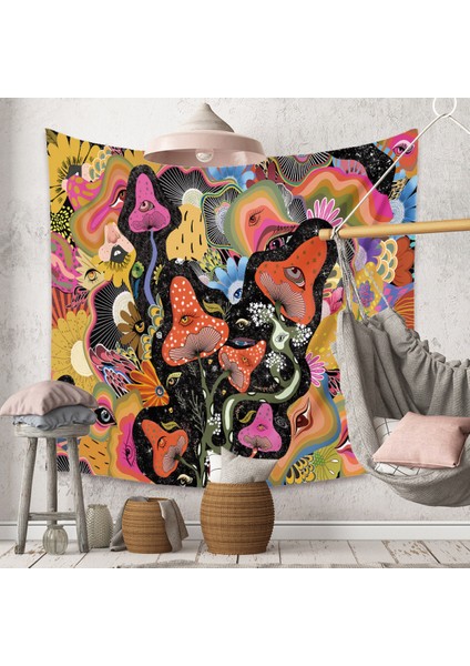 Sanat Ev Dekor Hediyeler Mandala Bohem Goblen Yatak Odası Dekorasyonu Için Uygun (608-1,71 x 91 Inç) (Yurt Dışından) modelleri