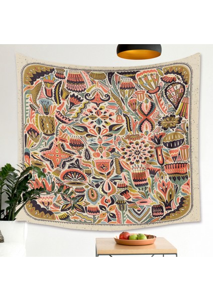 Kafatası Çiçek Kız Goblen Ev Goblen Estetik Sanat Ev Arka Plan Kumaş Dekorasyon Hediye Havuz Goblen Oturma Odası Yatak Odası Dekorasyonu (GT330016, 29 x 38 Inç) (Yurt Dışından) fiyatları