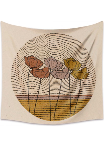 Sanat Ev Arka Plan Bez Dekor Hediye Mandala Boho Goblen Yatak Odası Dekoru Için Uygun (46,59 x 79 Inç) (Yurt Dışından)