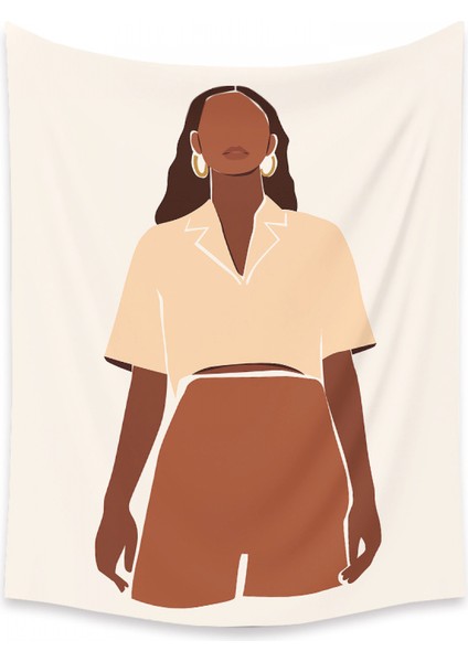 Bohem Goblen Estetik Sanat Ev Arka Plan Kumaş Süsleme Hediye Mandala Goblen Oturma Odası Yatak Odası Süsleme (Zjlc-17, 29 x 38 Inç) (Yurt Dışından)