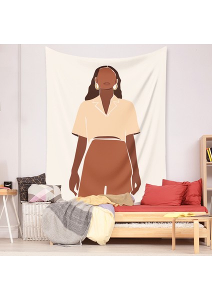 Bohem Goblen Estetik Sanat Ev Arka Plan Kumaş Süsleme Hediye Mandala Goblen Oturma Odası Yatak Odası Süsleme (Zjlc-17, 29 x 38 Inç) (Yurt Dışından) modelleri