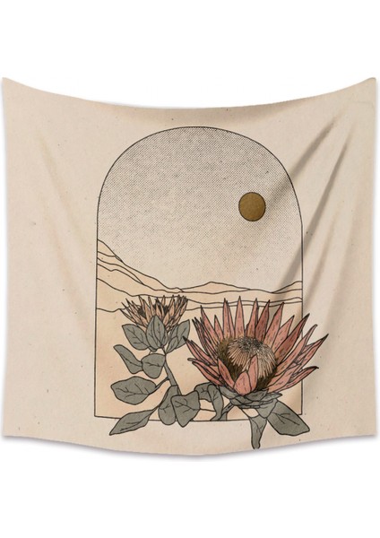 Goblen Estetik Sanat Ev Arka Plan Kumaş Dekor Hediye Mandala Bohemia Goblen Oturma Odası Yatak Odası Dekoru Için Uygun (28,39 x 59 Inç) (Yurt Dışından)