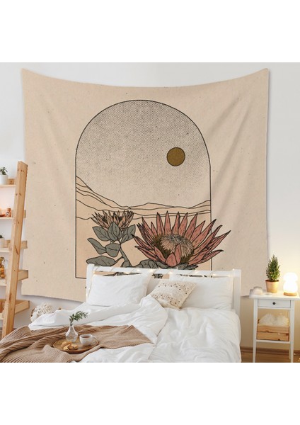 Goblen Estetik Sanat Ev Arka Plan Kumaş Dekor Hediye Mandala Bohemia Goblen Oturma Odası Yatak Odası Dekoru Için Uygun (28,39 x 59 Inç) (Yurt Dışından)