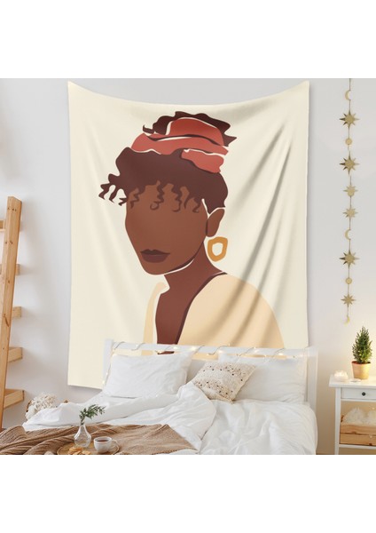 Bohem Goblen Estetik Sanat Ev Arka Plan Kumaş Süsleme Hediye Mandala Goblen Oturma Odası Yatak Odası Süsleme (Zjlc-05, 29 x 38 Inç) (Yurt Dışından)