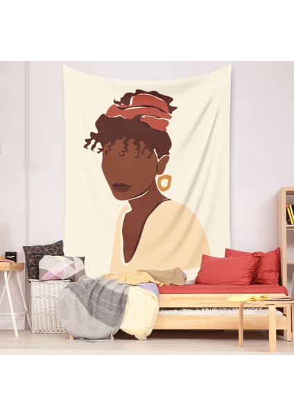 Bohem Goblen Estetik Sanat Ev Arka Plan Kumaş Süsleme Hediye Mandala Goblen Oturma Odası Yatak Odası Süsleme (Zjlc-05, 29 x 38 Inç) (Yurt Dışından)