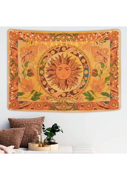 Mandala Bohem Goblen Yatak Odası Dekorasyonuna UYGUN（426-1，29 x 38 Inç） (Yurt Dışından)