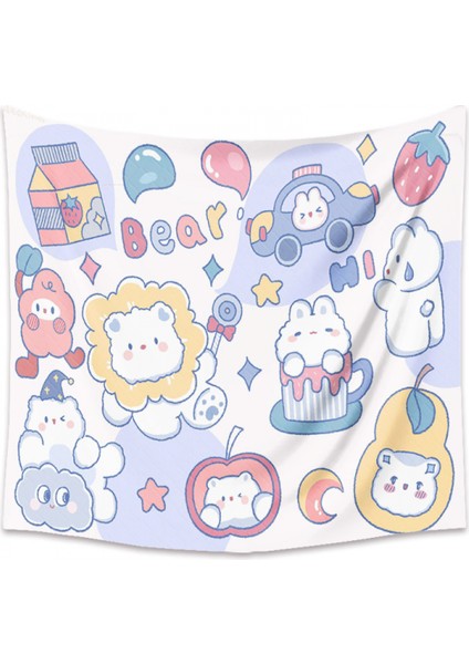 Bohem Goblen Estetik Sanat Ev Arka Plan Kumaş Süsleme Hediye Mandala Goblen Bebek Odası Süsleme Için (ZJ827-1, 39 x 59 Inç) (Yurt Dışından)