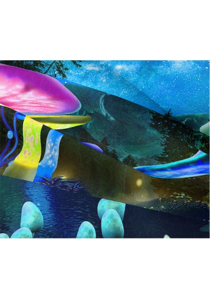 Sanat Ev Dekor Hediyeler Mandala Bohem Goblen Yatak Odası Dekorasyonu Için Uygun (1101-28,59 x 79 Inç) (Yurt Dışından)