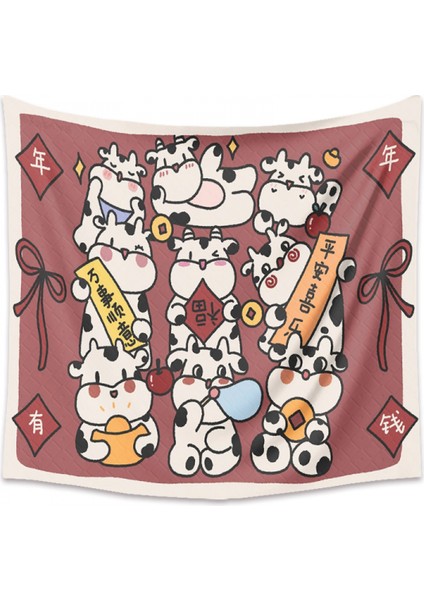 Bohem Goblen Estetik Sanat Ev Arka Plan Kumaş Süsleme Hediye Mandala Goblen Oturma Odası Yatak Odası Süsleme (ZJ827-8, 29 x 38 Inç) (Yurt Dışından)