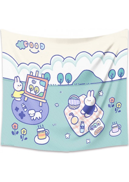 Bohem Goblen Estetik Sanat Ev Arka Plan Kumaş Süsleme Hediye Mandala Goblen Oturma Odası Yatak Odası Süsleme (ZJ827-2, 29 x 38 Inç) (Yurt Dışından)