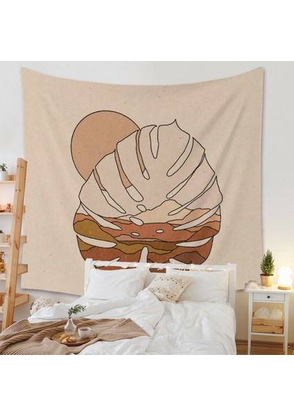 Goblen Estetik Sanat Ev Arka Plan Kumaş Dekor Hediye Mandala Bohemia Goblen Oturma Odası Yatak Odası Dekoru Için Uygun (26,51 x 59 Inçh) (Yurt Dışından) fiyatları