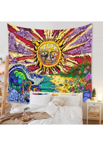 Sanat Ev Dekor Hediyeler Mandala Bohem Goblen Yatak Odası Dekorasyonu Için Uygun (105-1,59 x 79 Inç) (Yurt Dışından)