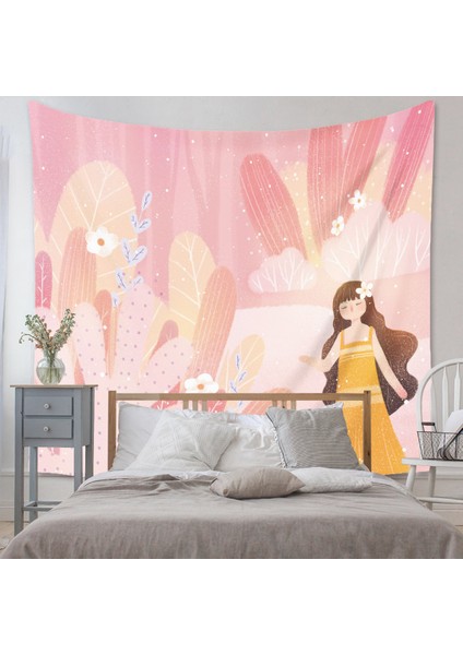 Bohem Goblen Estetik Sanat Ev Arka Plan Kumaş Süsleme Hediye Mandala Goblen Bebek Odası Süsleme Için (ZJ827-30, 29 x 38 Inç) (Yurt Dışından) modelleri