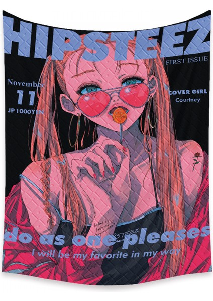 Anime Goblen Estetik Sanat Ev Arka Plan Kumaş Dekor Hediye Boho Goblen Oturma Odası Için Yatak Odası Dekoru (614-20, 51X59 Inç) (Yurt Dışından)