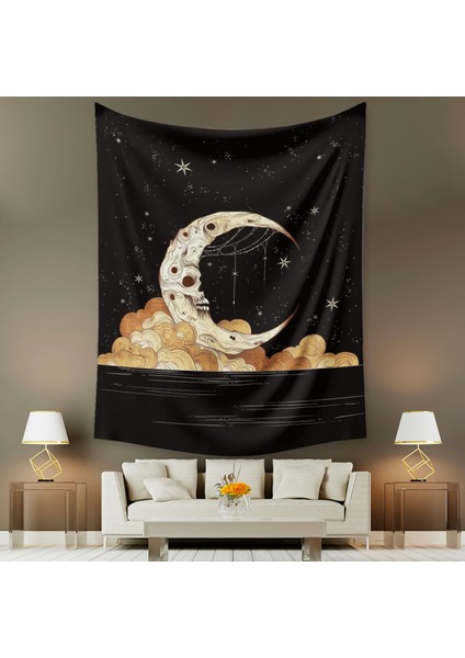 Tarot Ay Goblen Duvar Asılı Altın Yıldızlı Yıldızlar Yatak Odası Için Goblen Ay ve Bulut Duvar Goblen Oturma Odası Ev Yurt Dekoru Için Estetik Ay Goblen (GT320003, 39 x 59 Inc) (Yurt Dışından) fiyatları