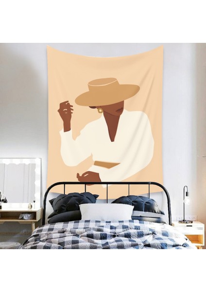 Bohem Goblen Estetik Sanat Ev Arka Plan Kumaş Süsleme Hediye Mandala Goblen Oturma Odası Yatak Odası Süsleme (Zjlc-10, 39 x 59 Inç) (Yurt Dışından)