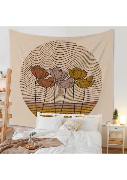 Sanat Ev Arka Plan Bez Dekor Hediye Mandala Boho Goblen Yatak Odası Dekoru Için Uygun (46 ,51 x 59 Inç) (Yurt Dışından) fiyatları