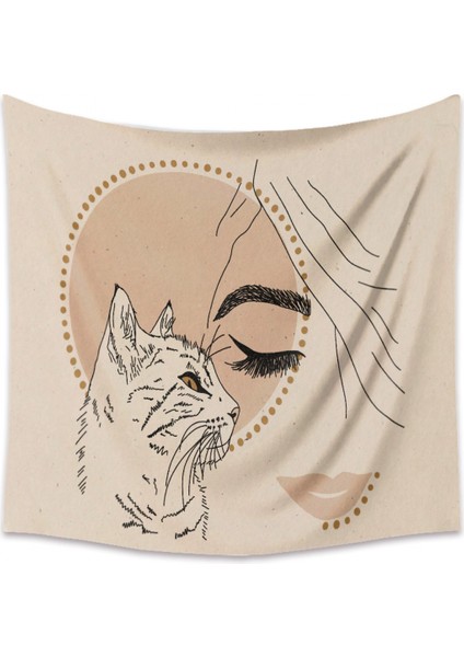 Goblen Estetik Sanat Ev Arka Plan Kumaş Dekor Hediye Mandala Bohemya Goblen Oturma Odası Yatak Odası Dekor Için Uygun (8,29 x 38 Inç) (Yurt Dışından)
