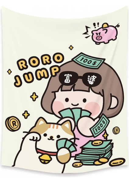 Bohem Goblen Estetik Sanat Ev Arka Plan Kumaş Süsleme Hediye Mandala Goblen Bebek Odası Süsleme Için (ZJ827-28, 39 x 59 Inç) (Yurt Dışından)