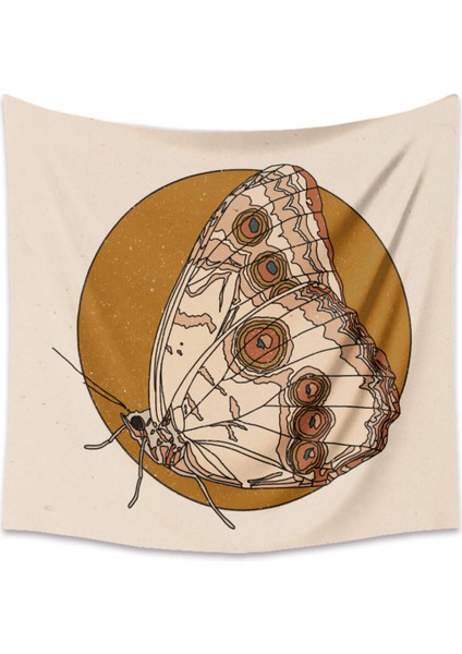 Goblen Estetik Sanat Ev Arka Plan Kumaş Dekor Hediye Mandala Bohemya Goblen Oturma Odası Yatak Odası Dekor Için Uygun (27,39 x 59 Inç) (Yurt Dışından)