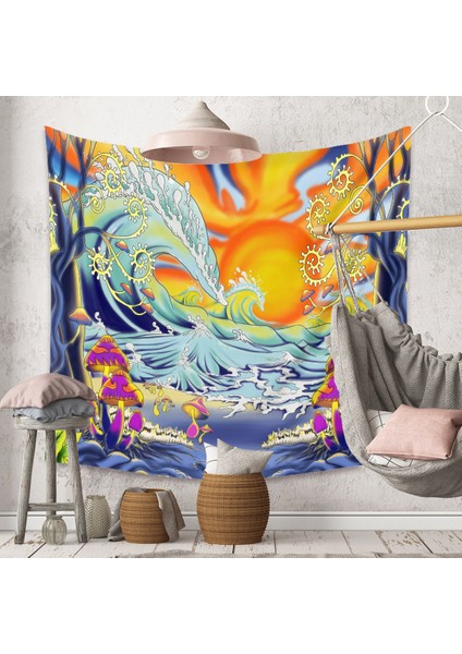 Sanat Ev Dekor Hediyeler Mandala Bohem Goblen Yatak Odası Dekorasyonu Için UYGUN（823-1，51 x 59 Inç） (Yurt Dışından) fiyatları