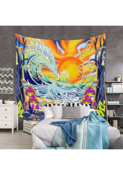 Sanat Ev Dekor Hediyeler Mandala Bohem Goblen Yatak Odası Dekorasyonu Için UYGUN（823-1，51 x 59 Inç） (Yurt Dışından) modelleri