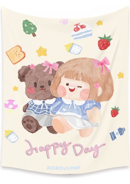 Bohem Goblen Estetik Sanat Ev Arka Plan Kumaş Süsleme Hediye Mandala Goblen Bebek Odası Süsleme Için (ZJ827-24, 51 x 59 Inç) (Yurt Dışından)