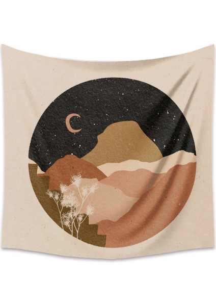 Sanat Ev Arka Plan Bez Dekor Hediye Mandala Boho Goblen Yatak Odası Dekoru Için Uygun (51,39 x 59 Inç) (Yurt Dışından)