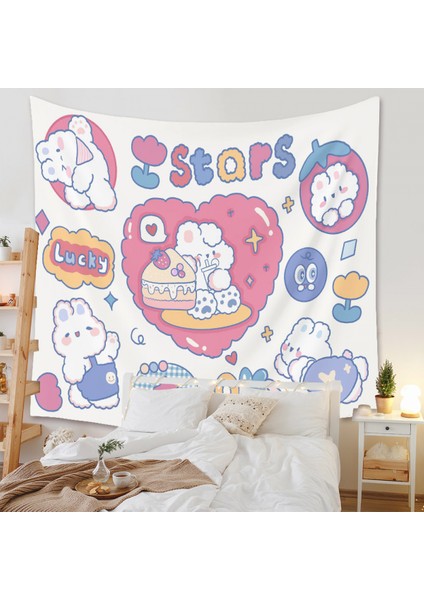 Bohem Goblen Estetik Sanat Ev Arka Plan Kumaş Süsleme Hediye Mandala Goblen Bebek Odası Süsleme Için (ZJ827-17, 39 x 59 Inç) (Yurt Dışından)