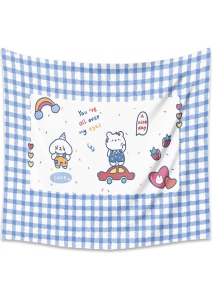 Bohem Goblen Estetik Sanat Ev Arka Plan Kumaş Süsleme Hediye Mandala Goblen Bebek Odası Süsleme Için (ZJ827-12, 51 x 59 Inç) (Yurt Dışından)