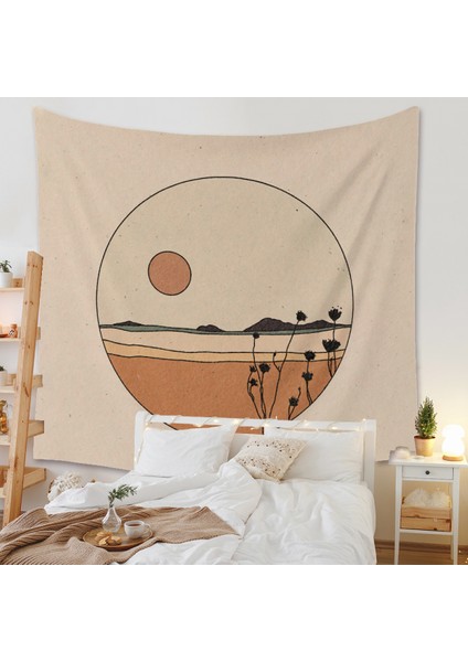 Goblen Estetik Sanat Ev Arka Plan Kumaş Dekor Hediye Mandala Bohemia Goblen Oturma Odası Yatak Odası Dekoru Için Uygun (19,59 x 79 Inçh) (Yurt Dışından) fiyatları