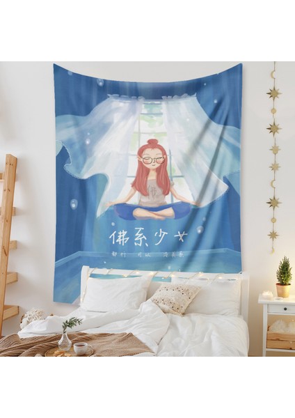 Bohem Goblen Estetik Sanat Ev Arka Plan Kumaş Süsleme Hediye Mandala Goblen Bebek Odası Süsleme Için (ZJ827-29, 59 x 79 Inç) (Yurt Dışından) fiyatları