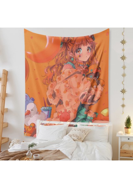 Anime Goblen Estetik Sanat Ev Arka Plan Kumaş Dekor Hediye Boho Goblen Oturma Odası Yatak Odası Dekoru Için (614-9, 39X59 Inç) (Yurt Dışından) fiyatları