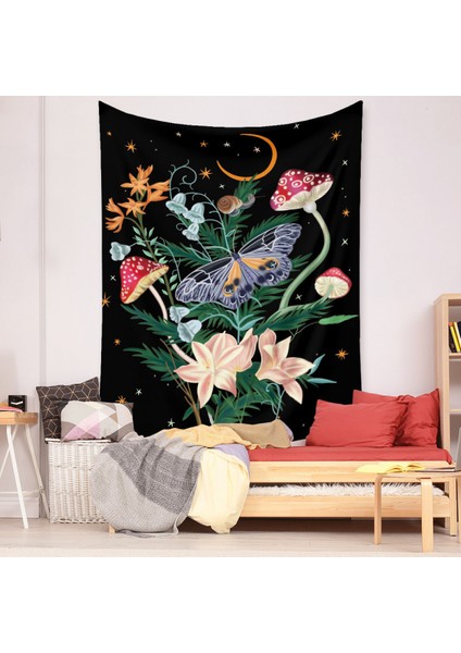 Mandala Bohem Goblen Yatak Odası Dekorasyonuna UYGUN（726-4，29 x 38 Inç） (Yurt Dışından)
