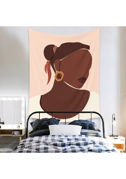 Bohem Goblen Estetik Sanat Ev Arka Plan Kumaş Süsleme Hediye Mandala Goblen Oturma Odası Yatak Odası Süsleme (Zjlc-06, 51 x 59 Inç) (Yurt Dışından)
