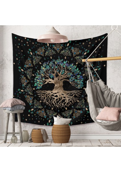 Sanat Ev Dekor Hediyeler Mandala Bohem Goblen Yatak Odası Dekorasyonu Için UYGUN（525-7，71 x 91 Inç） (Yurt Dışından)