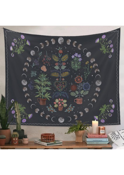 Sanat Ev Dekor Hediyeler Mandala Bohem Goblen Yatak Odası Dekorasyonu Için Uygun (01-2,59 x 79 Inç) (Yurt Dışından)