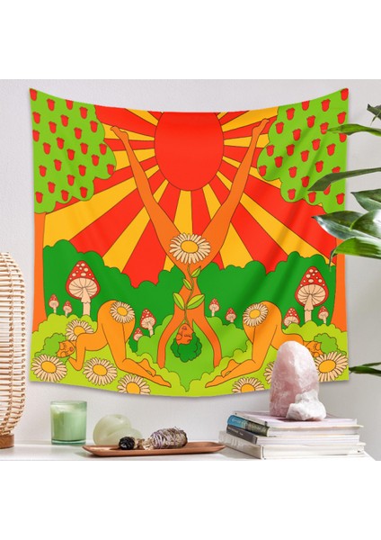 Goblen Estetik Sanat Ev Arka Plan Kumaş Dekor Hediye Oturma Odası Yatak Odası Dekor Için Renkli Goblen (256, 39 x 59 Inç) (Yurt Dışından) fiyatları