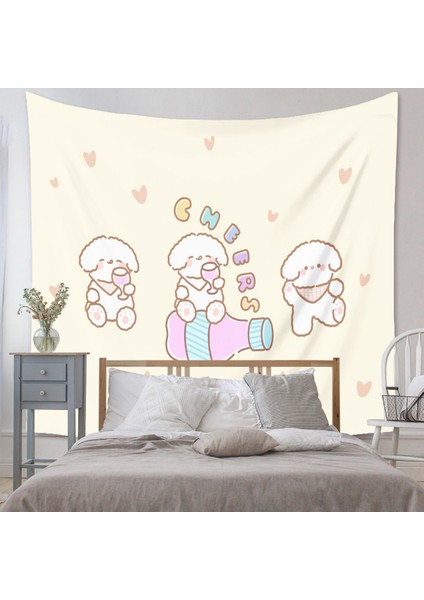 Bohem Goblen Estetik Sanat Ev Arka Plan Kumaş Süsleme Hediye Mandala Goblen Bebek Odası Süsleme Için (ZJ827-5, 39 x 59 Inç) (Yurt Dışından)