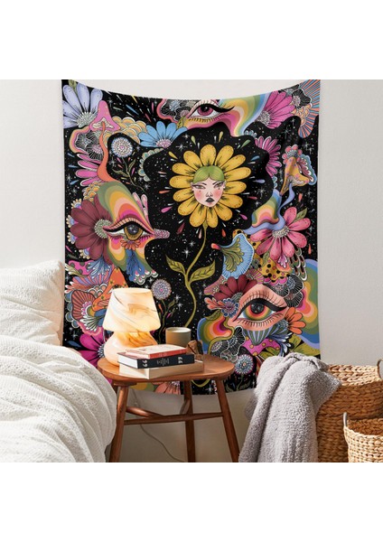 Sanat Ev Dekor Hediyeler Mandala Bohem Goblen Yatak Odası Dekorasyonu Için Uygun (1019-26,39 x 59 Inç) (Yurt Dışından)